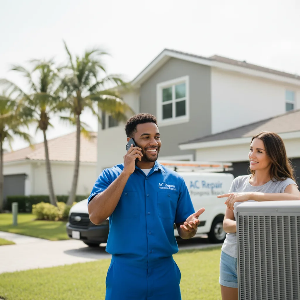 AC Repair Pompano Beach customer support in Gilbertville